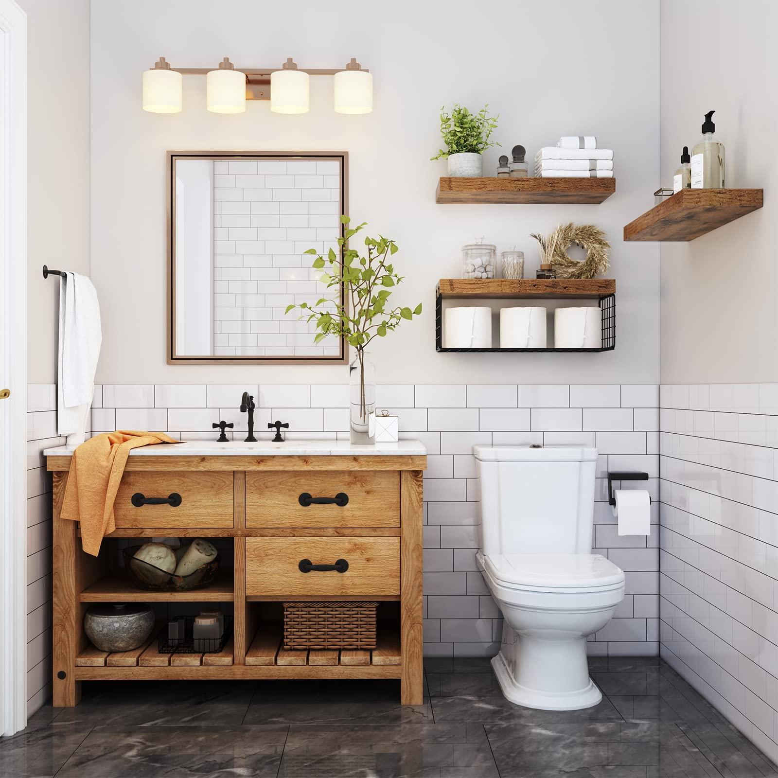 Maximizing Space Efficiency: Creative Shelving Configurations for Small Bathrooms