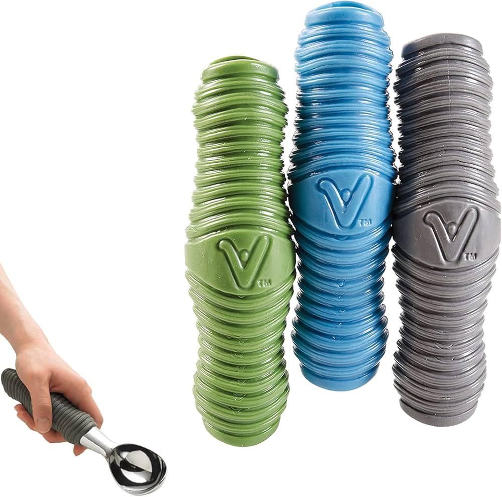 Ergonomic Handle Grips for Effortless Tossing and Stirring